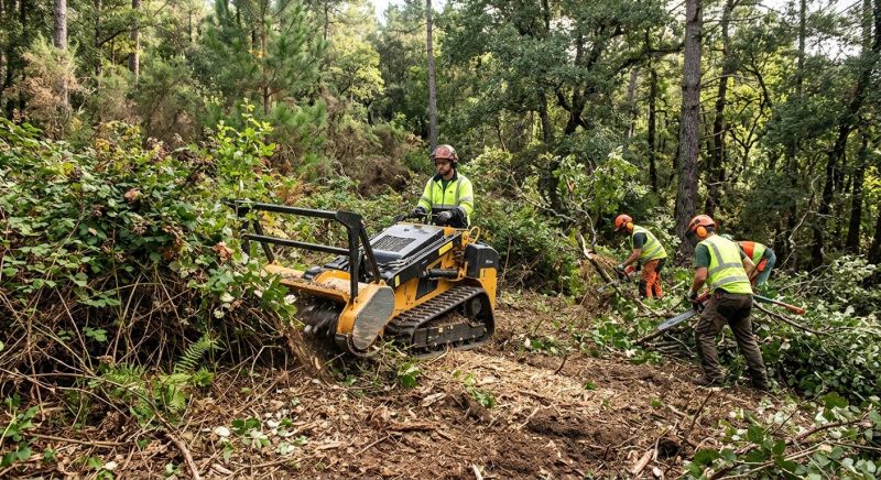 Underbrush Clearing in Houston, TX