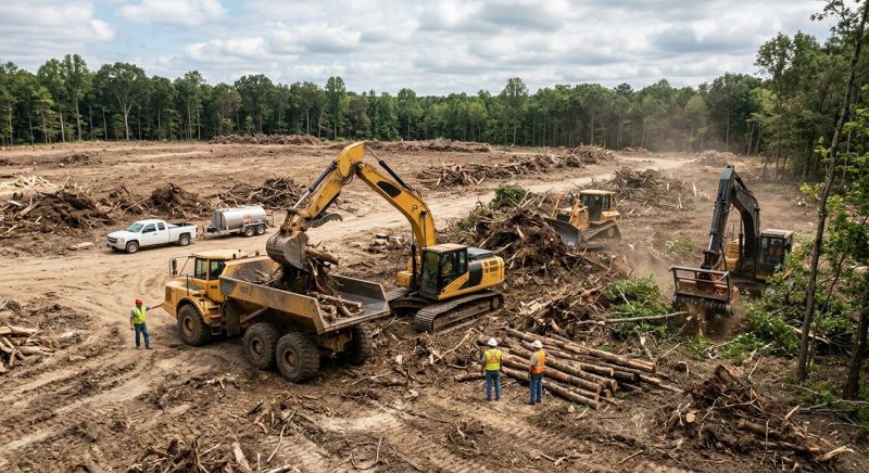 Commercial Land Clearing in Marietta, GA