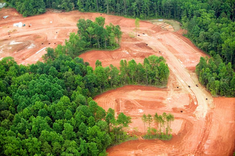 Construction Site Land Clearing in Katy, TX
