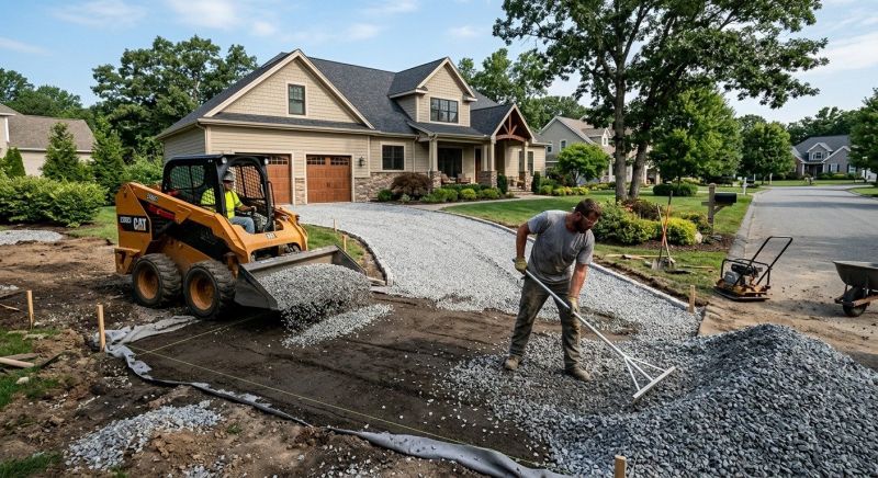 Gravel Laying in Waldorf, MD