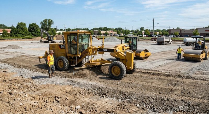 Parking Lot Excavation in Salt Lake City, UT